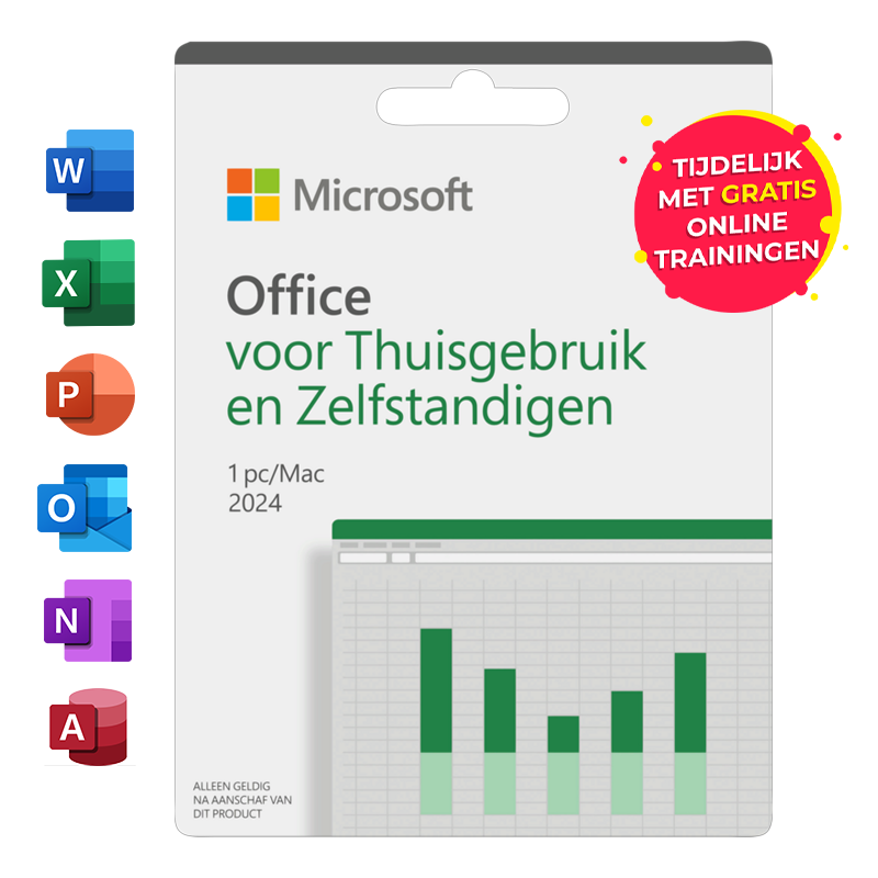 Microsoft Office 2024 incl. Trainingen