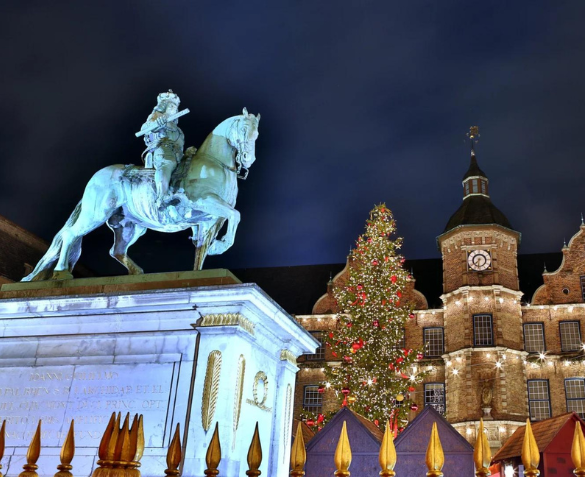 Kerstshoppen in Düsseldorf incl. verblijf in luxe Hilton hotel