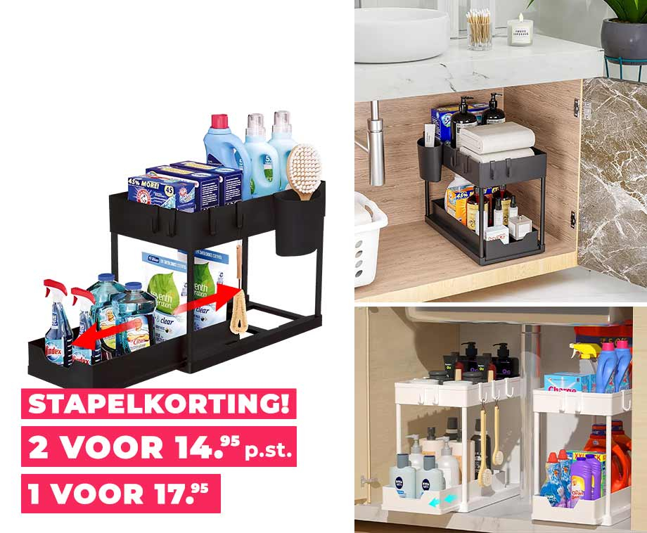 Uitschuifbare Organizer - Meer Handige Ruimte In Kastjes! ...